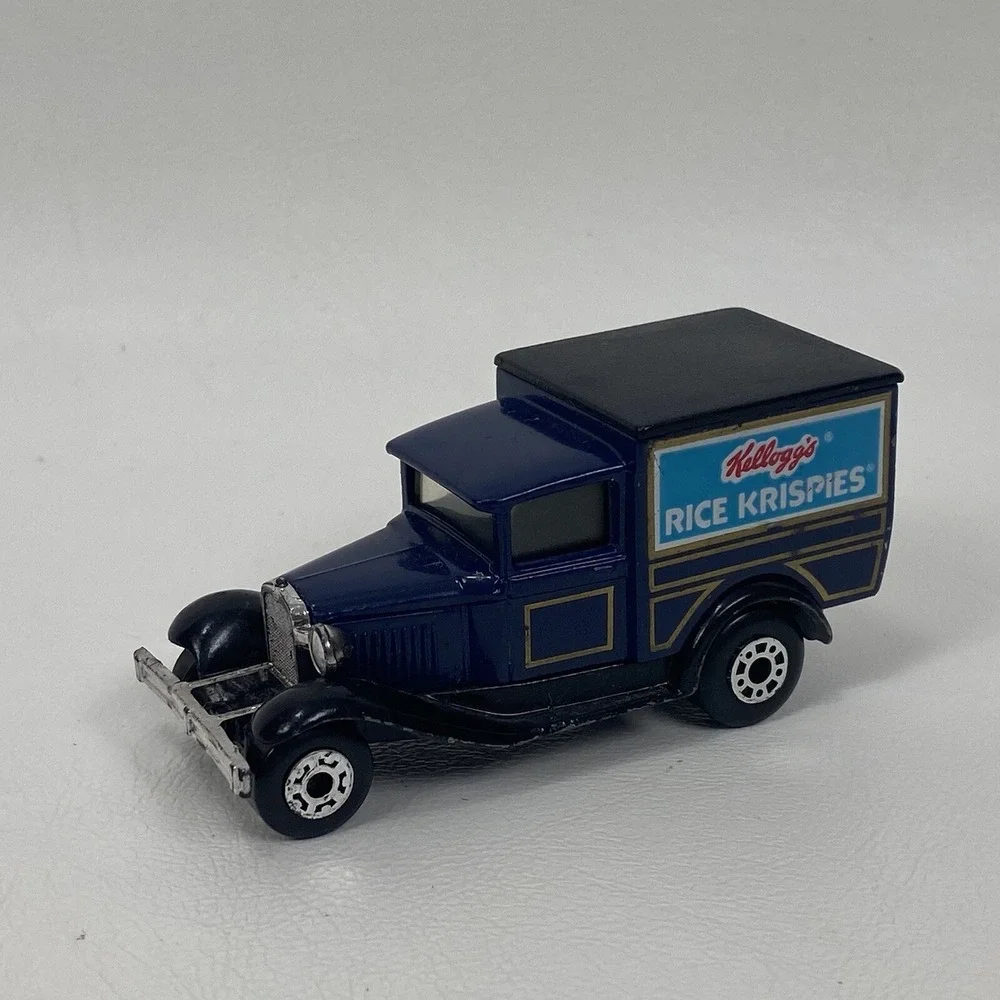 Rice‎ Krispies Delivery Truck Model A Ford Vintage 1979 Matchbox Kellogg's